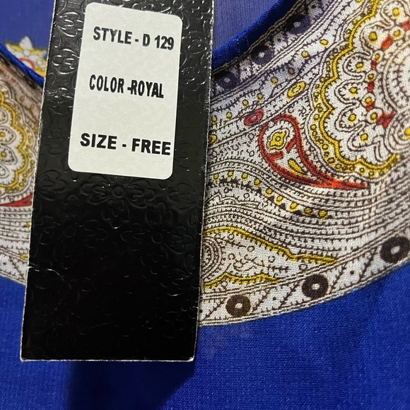 NWT Colors of India sleeveless blouse size M - Picture 4 of 9